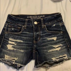 American eagle denim shorts
